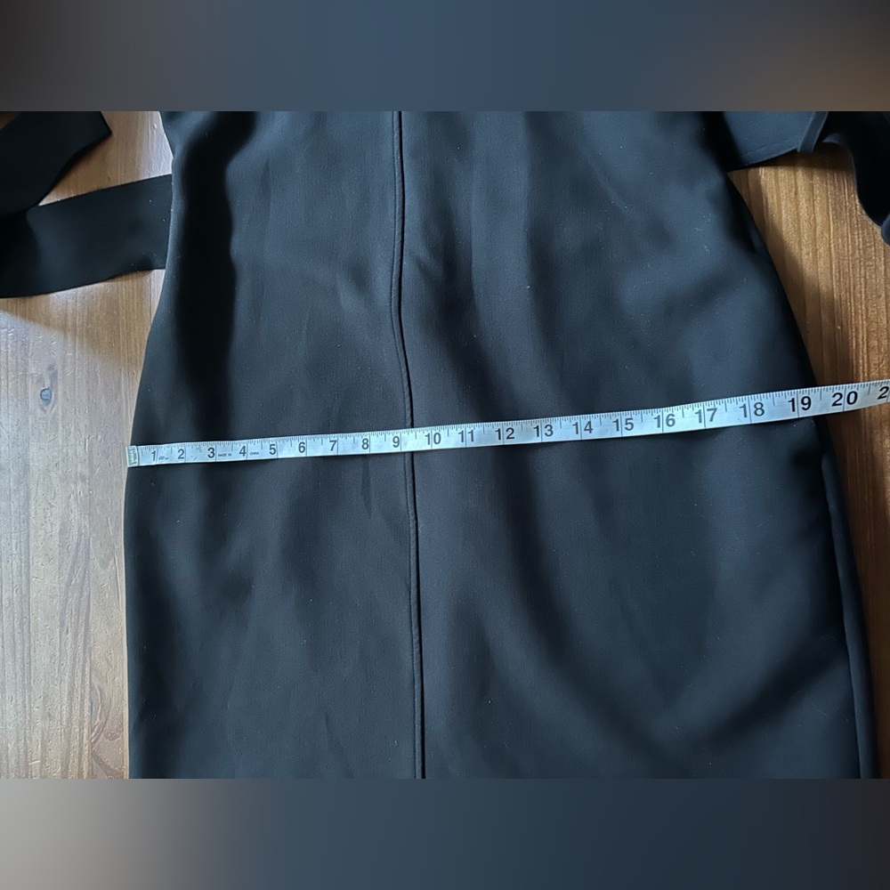 Reiss Black Nora Belted Mini Dress - Picture 10 of 10